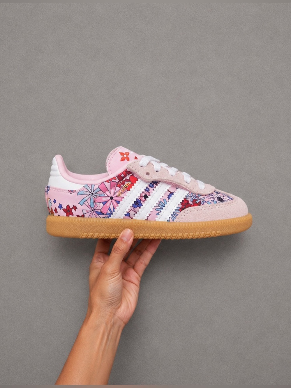 ADIDAS SAMBA CLEAR PINK MULTIPLE TODDLER SIZES BRAND NEW WITH BOX